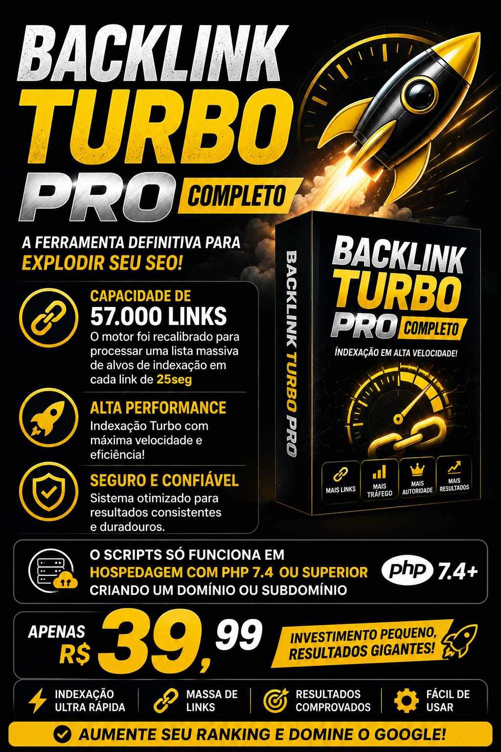 🚀 Backlink Turbo Pro Completo (Exclusivo)